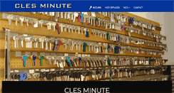 Desktop Screenshot of cles-minute.net